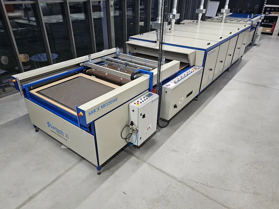 Line infeed module built by Sartech